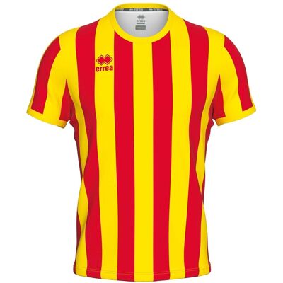 T-shirt με κοντά μανίκια Errea Strip Maglia Mc Ad Red 2X-Large αρσενικός T-shirt με κοντά μανίκια Errea Strip Maglia Mc Ad Red 2X-Large αρσενικός