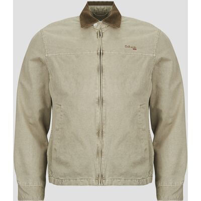 Μπουφάν Schott CADAMS WASH Beige Small αρσενικός Μπουφάν Schott CADAMS WASH Beige Small αρσενικός