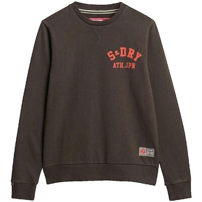 Αθλητικό T-shirt Superdry Sweatshirt Imprimé Athletic Black Extra Large Αθλητικό T-shirt Superdry Sweatshirt Imprimé Athletic Black Extra Large