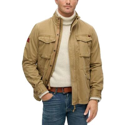 Μπουφάν Superdry Blouson Rookie Military Jacket marron Brown Small αρσενικός Μπουφάν Superdry Blouson Rookie Military Jacket marron Brown Small αρσενικός