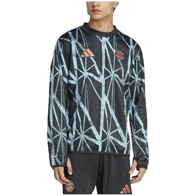 Μπλουζάκια με μακριά μανίκια adidas Sweatshirt FC Bayern Pre-Match 2024-2025 Μπλέ Large αρσενικός Μπλουζάκια με μακριά μανίκια adidas Sweatshirt FC Bayern Pre-Match 2024-2025 Μπλέ Large αρσενικός