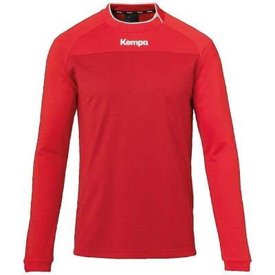 Μπλουζάκια με μακριά μανίκια Kempa T-shirt Prime confortable et performant Red Large αρσενικός Μπλουζάκια με μακριά μανίκια Kempa T-shirt Prime confortable et performant Red Large αρσενικός