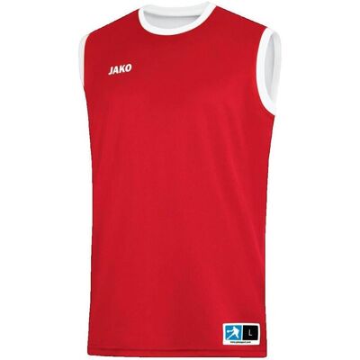 Αμάνικα/T-shirts χωρίς μανίκια Jako T-shirt Change 2.0 Réversible Rouge Red Medium αρσενικός Αμάνικα/T-shirts χωρίς μανίκια Jako T-shirt Change 2.0 Réversible Rouge Red Medium αρσενικός