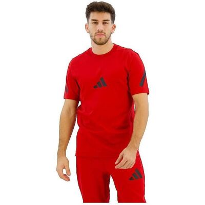 T-shirt με κοντά μανίκια adidas T-shirt Z.N.E. Rouge Red Medium αρσενικός T-shirt με κοντά μανίκια adidas T-shirt Z.N.E. Rouge Red Medium αρσενικός