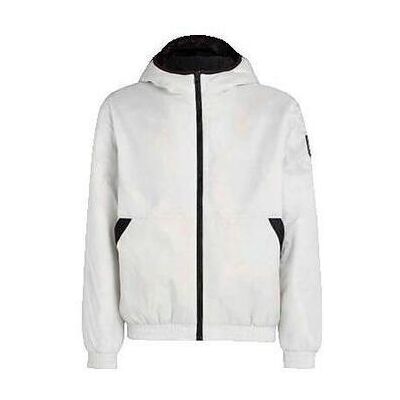 Σακάκια Calvin Klein Jeans Veste Calvin Klein Beige à capuche fixe Beige Small αρσενικός Σακάκια Calvin Klein Jeans Veste Calvin Klein Beige à capuche fixe Beige Small αρσενικός
