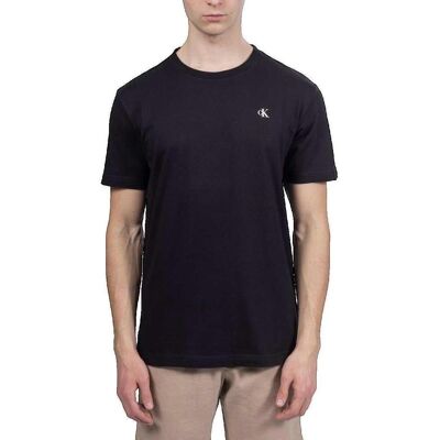 T-shirt με κοντά μανίκια Calvin Klein Jeans T-shirt coupe regular noir Black Large αρσενικός T-shirt με κοντά μανίκια Calvin Klein Jeans T-shirt coupe regular noir Black Large αρσενικός