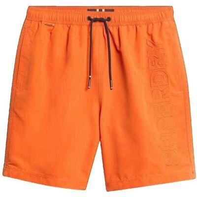Shorts & Βερμούδες Superdry Short de bain Premium Emb 17´´ orange Orange Extra Large αρσενικός Shorts & Βερμούδες Superdry Short de bain Premium Emb 17´´ orange Orange Extra Large αρσενικός