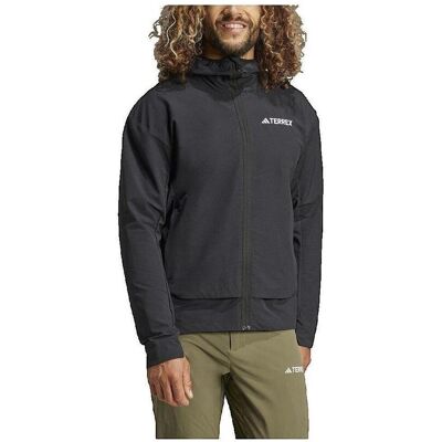 Μπουφάν adidas Veste Terrex Multi Softshell Black Large αρσενικός Μπουφάν adidas Veste Terrex Multi Softshell Black Large αρσενικός
