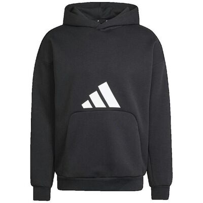 T-shirt με κουκούλα adidas Sweat à capuche Future Icons 3 Bar Grey Small T-shirt με κουκούλα adidas Sweat à capuche Future Icons 3 Bar Grey Small