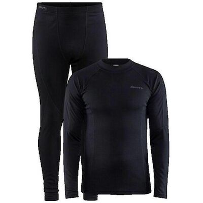 Σετ από φόρμες Craft Ensemble polaire Core Warm pour homme Black Large Σετ από φόρμες Craft Ensemble polaire Core Warm pour homme Black Large
