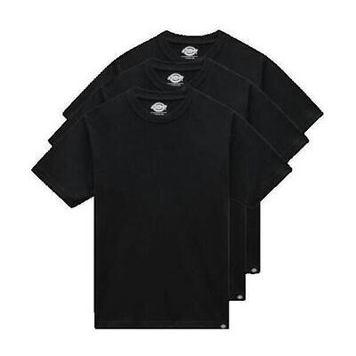 T-shirt με κοντά μανίκια Dickies T-shirt Pack de 3 Black Large αρσενικός T-shirt με κοντά μανίκια Dickies T-shirt Pack de 3 Black Large αρσενικός