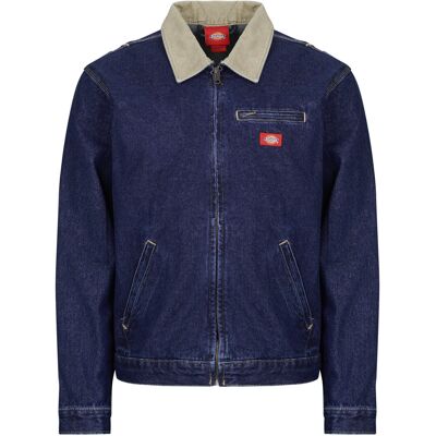 Τζιν Μπουφάν/Jacket Dickies DENIM PAINTER JACKET DARK INDIGO Μπλέ Large αρσενικός Τζιν Μπουφάν/Jacket Dickies DENIM PAINTER JACKET DARK INDIGO Μπλέ Large αρσενικός