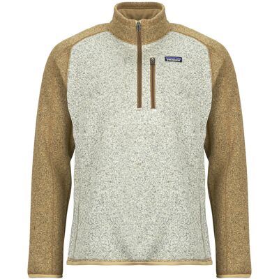 Fleece Patagonia M'S BETTER SWEATER 1/4 ZIP Beige Small αρσενικός Fleece Patagonia M'S BETTER SWEATER 1/4 ZIP Beige Small αρσενικός
