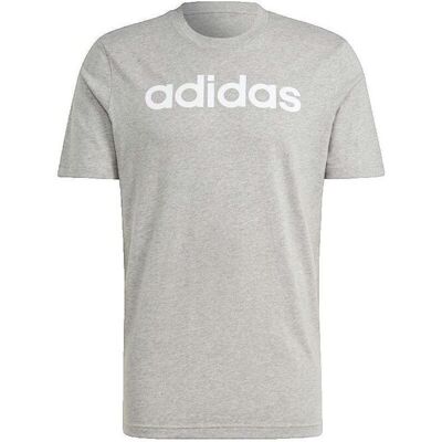 T-shirt με κοντά μανίκια adidas T-shirt Essentials avec logo brodé - Gris Grey Large αρσενικός T-shirt με κοντά μανίκια adidas T-shirt Essentials avec logo brodé - Gris Grey Large αρσενικός