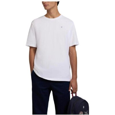 T-shirt με κοντά μανίκια Silbon 133778 blanco Άσπρο 2X-Large αρσενικός T-shirt με κοντά μανίκια Silbon 133778 blanco Άσπρο 2X-Large αρσενικός