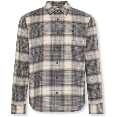 Πουκάμισο με μακριά μανίκια Calvin Klein Jeans Ls Brushed Plaid Eas Black Medium αρσενικός Πουκάμισο με μακριά μανίκια Calvin Klein Jeans Ls Brushed Plaid Eas Black Medium αρσενικός