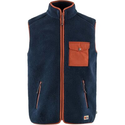 Fleece Fjallraven Vardag Pile Fleece Vest M Μπλέ Extra Large αρσενικός Fleece Fjallraven Vardag Pile Fleece Vest M Μπλέ Extra Large αρσενικός