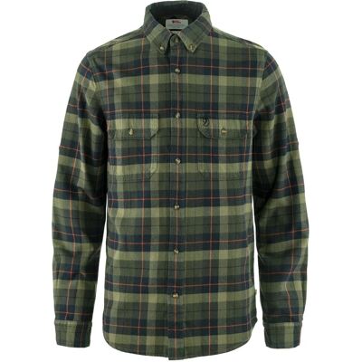 Πουκάμισο με μακριά μανίκια Fjallraven Singi Heavy Flannel Shirt M Green Medium αρσενικός Πουκάμισο με μακριά μανίκια Fjallraven Singi Heavy Flannel Shirt M Green Medium αρσενικός