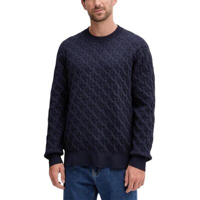 Πουλόβερ Calvin Klein Jeans A - REL AOP SWT LV04RC359G Μπλέ 2X-Large αρσενικός Πουλόβερ Calvin Klein Jeans A - REL AOP SWT LV04RC359G Μπλέ 2X-Large αρσενικός