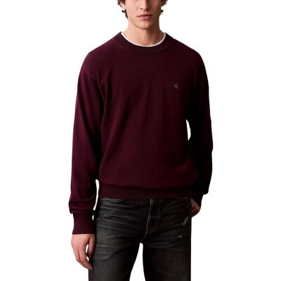 Πουλόβερ Calvin Klein Jeans LS EZ COTTON CREWNK LV04RC309G Violet Medium αρσενικός Πουλόβερ Calvin Klein Jeans LS EZ COTTON CREWNK LV04RC309G Violet Medium αρσενικός