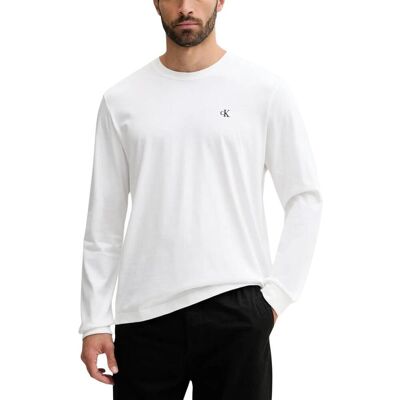 Μπλουζάκια με μακριά μανίκια Calvin Klein Jeans LV04RD247G Άσπρο 2X-Large αρσενικός Μπλουζάκια με μακριά μανίκια Calvin Klein Jeans LV04RD247G Άσπρο 2X-Large αρσενικός