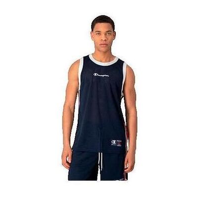 Αμάνικα/T-shirts χωρίς μανίκια Champion T-shirt sans manches 218769 Marine Marine Small αρσενικός Αμάνικα/T-shirts χωρίς μανίκια Champion T-shirt sans manches 218769 Marine Marine Small αρσενικός