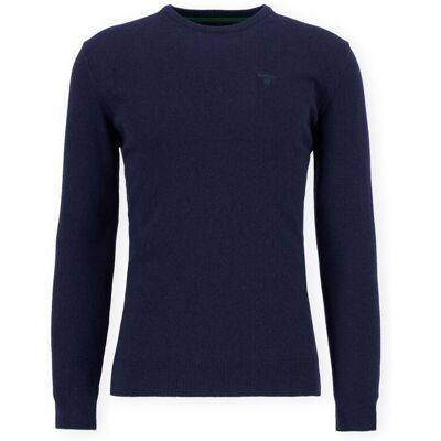 Πουλόβερ Barbour Essential Crew Neck Jumper - Navy Μπλέ Extra Large αρσενικός Πουλόβερ Barbour Essential Crew Neck Jumper - Navy Μπλέ Extra Large αρσενικός
