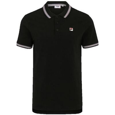 Πόλο με κοντά μανίκια Fila Polo noir manches courtes Black Extra Large αρσενικός Πόλο με κοντά μανίκια Fila Polo noir manches courtes Black Extra Large αρσενικός