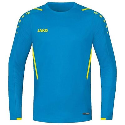 Μπλουζάκια με μακριά μανίκια Jako Sweat-shirt Challenge confortable et élastique Μπλέ Extra Large αρσενικός Μπλουζάκια με μακριά μανίκια Jako Sweat-shirt Challenge confortable et élastique Μπλέ Extra Large αρσενικός
