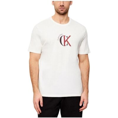 T-shirt με κοντά μανίκια Calvin Klein Jeans LV14RE829GYBH Άσπρο Extra Large αρσενικός T-shirt με κοντά μανίκια Calvin Klein Jeans LV14RE829GYBH Άσπρο Extra Large αρσενικός