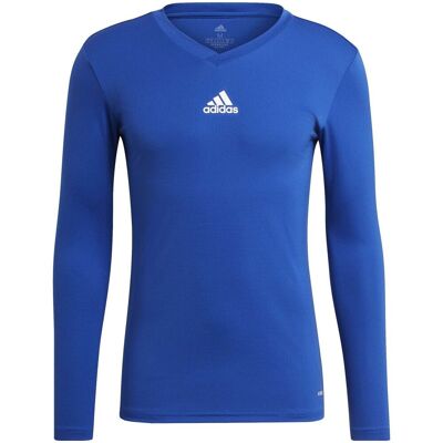 Μπλουζάκια με μακριά μανίκια adidas Team Base Tee Μπλέ Medium αρσενικός Μπλουζάκια με μακριά μανίκια adidas Team Base Tee Μπλέ Medium αρσενικός