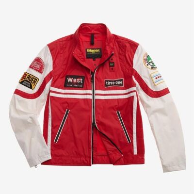 Μπουφάν Blauer Samuel Red Extra Large αρσενικός Μπουφάν Blauer Samuel Red Extra Large αρσενικός