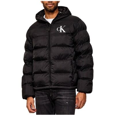 Χοντρό μπουφάν Calvin Klein Jeans Lv04rd528g Black Large αρσενικός Χοντρό μπουφάν Calvin Klein Jeans Lv04rd528g Black Large αρσενικός