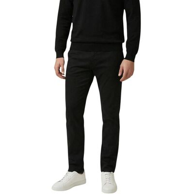 Παντελόνια Chino/Carrot Antony Morato MARK SLIM FIT WITH LOGOED RUBBER FLAG MMTR00780-FA800197 Black IT 52 αρσενικός Παντελόνια Chino/Carrot Antony Morato MARK SLIM FIT WITH LOGOED RUBBER FLAG MMTR00780-FA800197 Black IT 52 αρσενικός