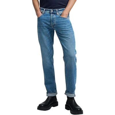 Skinny Τζιν Replay STRAIGHT MA972 .000.886 0C2 Μπλέ IT 44 αρσενικός Skinny Τζιν Replay STRAIGHT MA972 .000.886 0C2 Μπλέ IT 44 αρσενικός