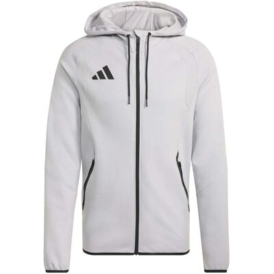 Fleece adidas Tiro Travel Sweat Hoodie Grey Medium αρσενικός Fleece adidas Tiro Travel Sweat Hoodie Grey Medium αρσενικός