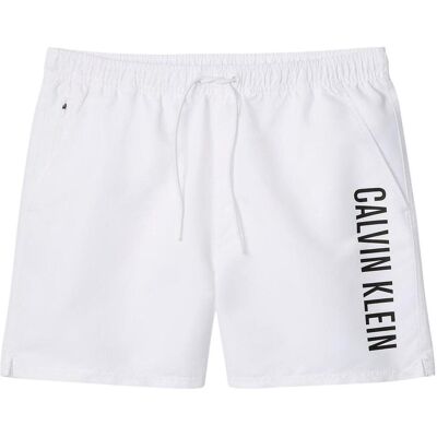 Μαγιό Calvin Klein Jeans MEDIUM DRAWSTRING LV00N61047 Άσπρο Large αρσενικός Μαγιό Calvin Klein Jeans MEDIUM DRAWSTRING LV00N61047 Άσπρο Large αρσενικός