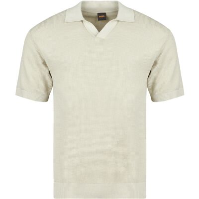 Πουλόβερ BOSS Kocello Beige Small αρσενικός Πουλόβερ BOSS Kocello Beige Small αρσενικός