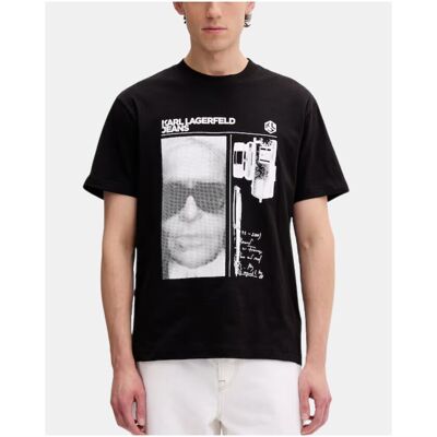 T-shirt με κοντά μανίκια Karl Lagerfeld B2M17067 Black 2X-Large αρσενικός T-shirt με κοντά μανίκια Karl Lagerfeld B2M17067 Black 2X-Large αρσενικός