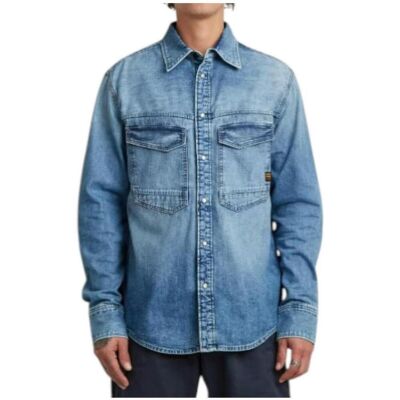 Τζιν Μπουφάν/Jacket G-Star Raw D23006-D252 h954 Μπλέ Medium αρσενικός Τζιν Μπουφάν/Jacket G-Star Raw D23006-D252 h954 Μπλέ Medium αρσενικός