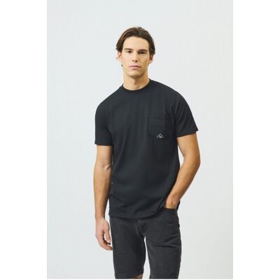 T-shirt με κοντά μανίκια Roy Rogers RRU634CA160111 Black 3X-Large αρσενικός T-shirt με κοντά μανίκια Roy Rogers RRU634CA160111 Black 3X-Large αρσενικός