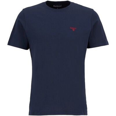 T-shirt με κοντά μανίκια Barbour MTS0331 Μπλέ Large αρσενικός T-shirt με κοντά μανίκια Barbour MTS0331 Μπλέ Large αρσενικός