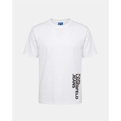 T-shirt με κοντά μανίκια Karl Lagerfeld B2M17047 Άσπρο Extra Large αρσενικός T-shirt με κοντά μανίκια Karl Lagerfeld B2M17047 Άσπρο Extra Large αρσενικός