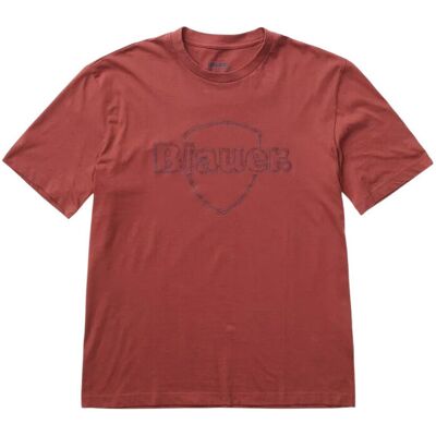 T-shirts & Polos Blauer 26SBLUH02301 Orange 2X-Large αρσενικός T-shirts & Polos Blauer 26SBLUH02301 Orange 2X-Large αρσενικός