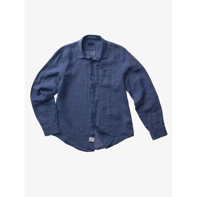 Πουκάμισο με μακριά μανίκια Blauer 26SBLUS01128 Μπλέ Small αρσενικός Πουκάμισο με μακριά μανίκια Blauer 26SBLUS01128 Μπλέ Small αρσενικός