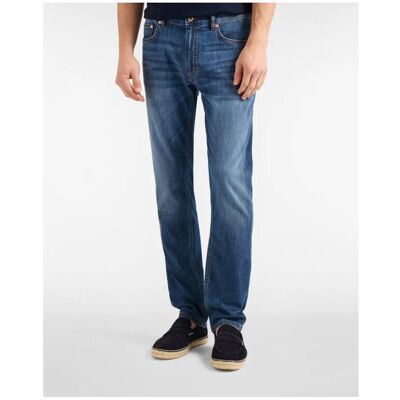 Jeans Harmont & Blaine WNQ010059465C48 Μπλέ IT 50 αρσενικός Jeans Harmont & Blaine WNQ010059465C48 Μπλέ IT 50 αρσενικός