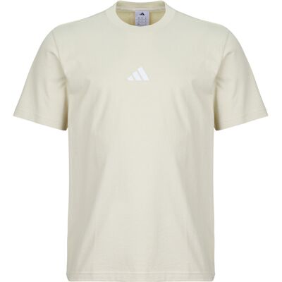 T-shirt με κοντά μανίκια adidas Essentials Small Logo Single Jersey T-Shirt Beige Medium αρσενικός T-shirt με κοντά μανίκια adidas Essentials Small Logo Single Jersey T-Shirt Beige Medium αρσενικός