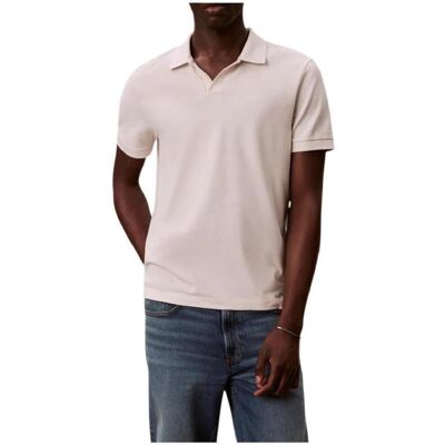 Πόλο με κοντά μανίκια Calvin Klein Jeans LV04RF215G GNA Beige Small αρσενικός Πόλο με κοντά μανίκια Calvin Klein Jeans LV04RF215G GNA Beige Small αρσενικός