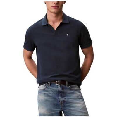 Πόλο με κοντά μανίκια Calvin Klein Jeans LV04RF215G PQ6 Μπλέ Extra Large αρσενικός Πόλο με κοντά μανίκια Calvin Klein Jeans LV04RF215G PQ6 Μπλέ Extra Large αρσενικός