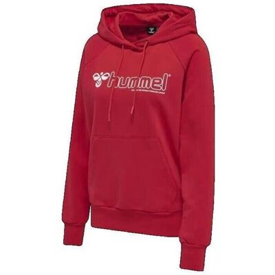 Φούτερ hummel Sweat à capuche Noni 2.0 rouge Red Large αρσενικός Φούτερ hummel Sweat à capuche Noni 2.0 rouge Red Large αρσενικός